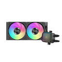 SAMA L50-240BK, Black, 240mm, 2x120mm ARGB Fan, CPU Sıvı Soğutma