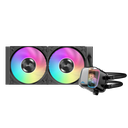 SAMA L70-240BK, Black, 240mm, 2x120mm ARGB Fan, CPU Sıvı Soğutma