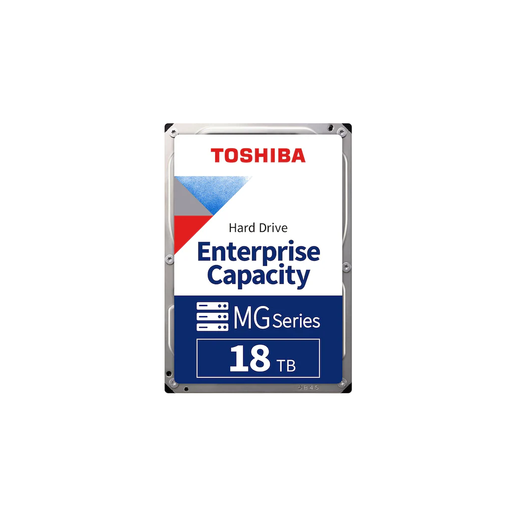 TOSHIBA ENTERPRISE, MG11ACA18TE, 3.5", 18TB,  1024Mb, 7200 Rpm, 7/24 Güvenlik, Data Center, Nas, Server, HDD (Türkiye Distribütörü Garantili)
