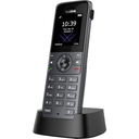 YEALINK W78H, Dect, Kablosuz IP TELEFON, Siyah, 2.4" Renkli Ekran, 30 Saat Konuşma, 400 Saat Bekleme, Bluetooth kablosuz kulaklık desteği