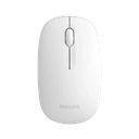 PHILIPS SPK7318W, Beyaz, USB Nano 2,4Gh Kablosuz, 1600dpi, Optic, Sessiz Click, 3 Tuşlu, Mouse
