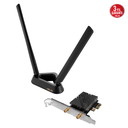 ASUS PCE-BE92BT, WIFI7, BE9400, 5764-2882-688Mbps, 6GHz-5GHz- 2.4GHz, Bluetooth 5.4, PCIe Ağ Adaptörü