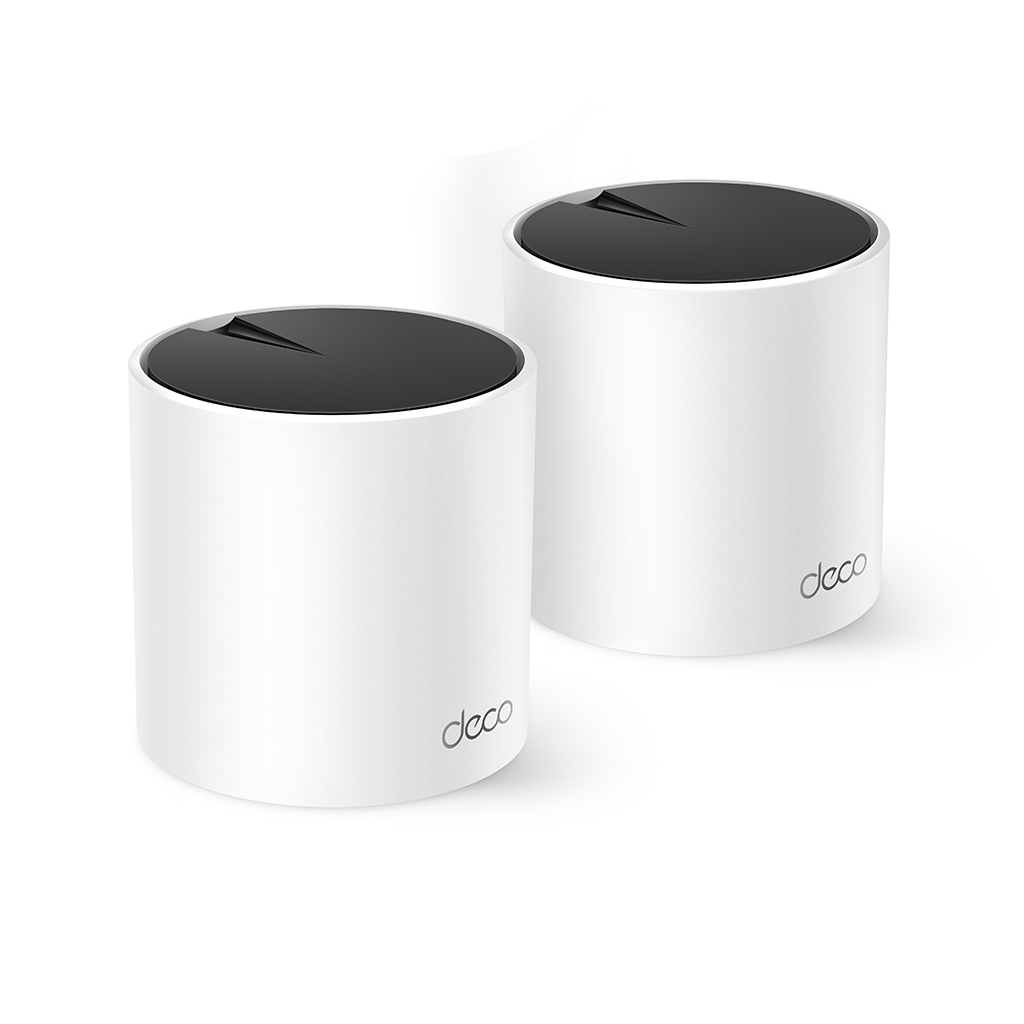 TP-LINK DECO-X55, AX3000, İkili Mesh, 3000Mbps Dual Band, WiFi6, 3Port Gigabit Lan, 420m2 Çekim Alanı, Router, Geniş Alan İnternet Ağı Sağlayıcısı