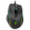 T-DAGGER T-TGM108, Recruit 2, RGB Backlight, 6 Buton, USB Kablolu, 3200DPI, Gaming Mouse