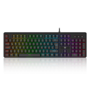 T-DAGGER T-TGK207, VALRAV, USB Kablolu, Türkçe Q, RGB Backlight, Membran Tuşlar, 104 Tuşlu, Multimedya, Gaming Klavye