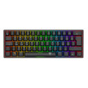 T-DAGGER T-TGK317RGB, VERDE, USB Kablolu, Bluetooth, Türkçe Q, RGB Backlight, Red Mekanik Switch, 61 Tuşlu, Gaming Klavye