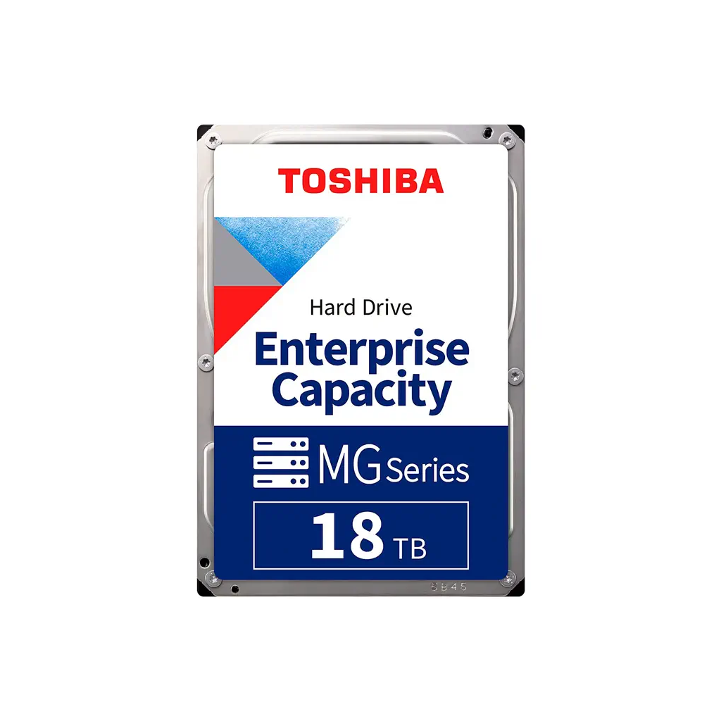 TOSHIBA ENTERPRISE, MG09ACA18TE, 3.5", 18TB, 512Mb 7200 Rpm, 7/24 Güvenlik, Data Center, Nas, Server, HDD (Türkiye Distribütörü Garantili)