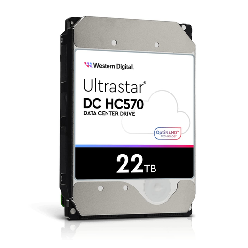 [WUH722222ALE6L4] WD ULTRASTAR, WUH722222ALE6L4, 3.5", 22TB, 512Mb, 7200 Rpm, 7/24 Enterprise, DATA CENTER-GÜVENLİK-NAS-SERVER, HDD (DC HC570) (0F48155) (Türkiye Distribütörü Garantili)