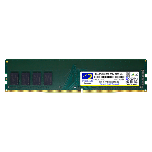 [MDD48GB3200D] TwinMOS MDD48GB3200D, 8GB, DDR4, 3200MHz, 1.2V Desktop Ram