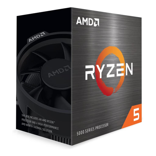 [RYZEN-5-5600] AMD RYZEN 5 5600 6 Core, 3,50-4.40GHz,  35Mb Cache, 65W, Wraith Stealth FAN, AM4 Soket, BOX (Kutulu) (Dahili Grafik YOK, Fan VAR)