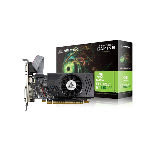 [AKN730D3S2GL1] ARKTEK CYCLOPS, AKN730D3S2GL1, GT730, 2Gb, GDDR3, 128Bit, 1xD-Sub, 1xDVI, 1xHDMI Ekran Kartı