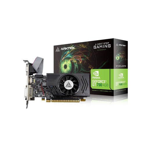 [AKN730D3S4GL1] ARKTEK CYCLOPS, AKN730D3S4GL1, GT730, 4Gb, GDDR3, 128Bit, 1xD-Sub, 1xDVI, 1xHDMI Ekran Kartı