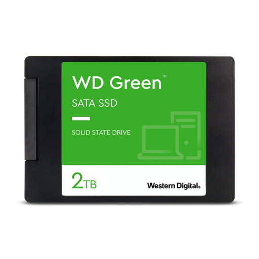[WD-WDS200T2G0A] WD Green, WDS200T2G0A, 2TB, 545/465, 3D NAND, 2,5" SATA, SSD