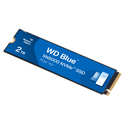 [WDS200T4B0E] WD Blue SN5000, WDS200T4B0E, 2TB, 5150/4850 Gen4, NVMe PCIe M.2 2280,  SSD