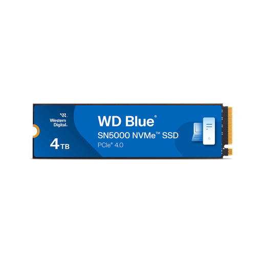 [WDS400T4B0E] WD Blue SN5000, WDS400T4B0E, 4TB, 5500/5000, Gen4, NVMe PCIe M.2 2280,  SSD