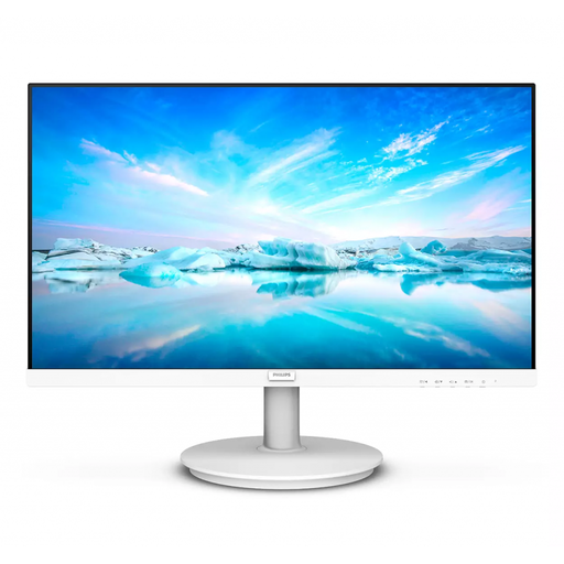 [271V8AW-01] PHILIPS 271V8AW/01 27" 4ms, 75Hz, Full HD, HDMI, D-Sub, BEYAZ Kasa, IPS Panel Monitör