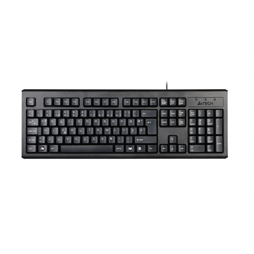 [KM-720-F-U] A4 TECH KM-720, Siyah, USB Kablolu, Türkçe F, Multimedya KLAVYE