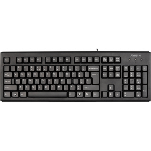 [KM-720-Q-U] A4 TECH KM-720, Siyah, USB Kablolu, Türkçe Q, Multimedya KLAVYE