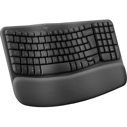 [920-012311] LOGITECH WAVE, 920-012311, Kablosuz, Türkçe Q, Multimedya, Dolgu Bileklikli Klavye