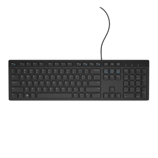 [KB216-BK-IN] DELL KB216-BK-INT, Siyah, USB Kablolu, İngilizce, Multimedya KLAVYE