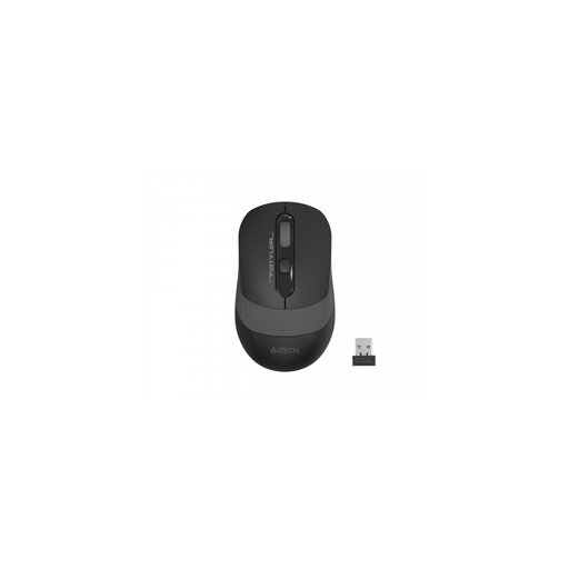 [FG10S-GREY] A4 TECH FG10S (Grey) SILENT FSTYLER 2,4Ghz  Kablosuz Optik Mouse, 10-15Metre, 4 Buton, Nano Alıcı