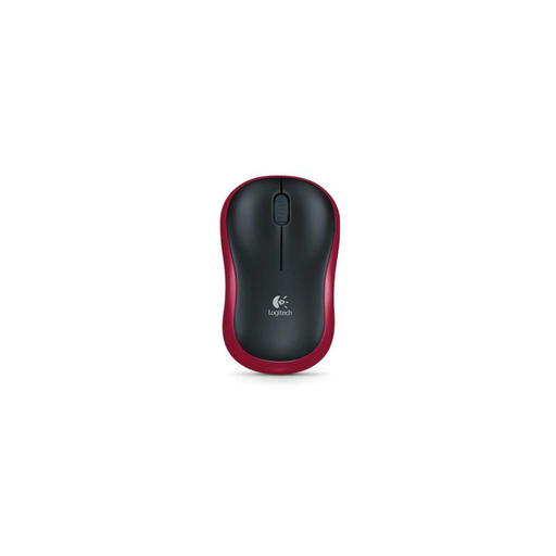 [910-002237] LOGITECH 910-002237, M185 Kırmızı, USB Nano 2,4G Kablosuz, 1000dpi, Optik, 3 Tuşlu, 12ay Pil Ömrü, Mouse