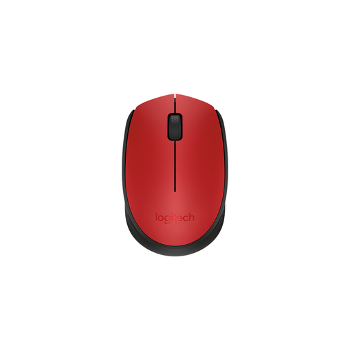 [910-004641] LOGITECH 910-004641, M171 Kırmızı, USB Nano 2,4G Kablosuz, 1000dpi, Optik, 3 Tuşlu, 12ay Pil Ömrü, Mouse