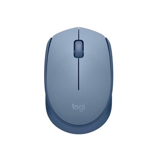 [910-006866] LOGITECH 910-006866, M171 BlueGrey, USB Nano 2,4G Kablosuz, 1000dpi, Optik, 3 Tuşlu, 12ay Pil Ömrü, Mouse
