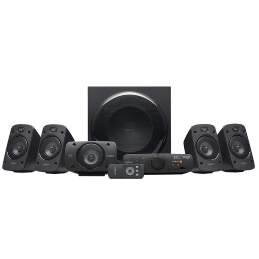 [980-000468] LOGITECH 980-000468, Z906, 500W, 5+1, Surround, Uzaktan Kumandalı, Ses Sistemi (Siyah)