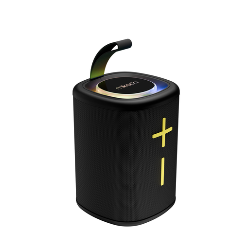[MD-26BT] MIKADO MD-26BT, 6W, Taşınabilir, USB/AUX/BT/TF, RGB Işıklı, 1200mAh, IPX66 Su Geçirmez, Bluetooth Speaker (Siyah)