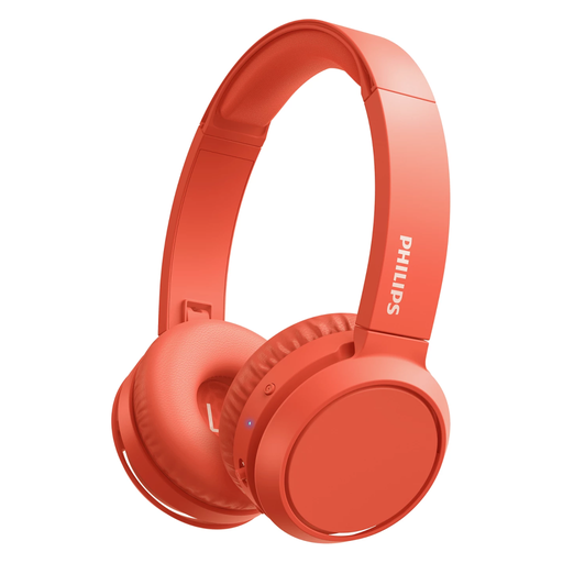 [TAH4205RD-00] PHILIPS TAH4205RD/00, KIRMIZI, Bluetooth 5.0, Kablosuz, Bas Arttırma Düğmesi, Yastıklı Kafa Bandı, 29saat Oynatma Süresi, 10mt Algılama Mesafesi, Microfonlu Kulaklık