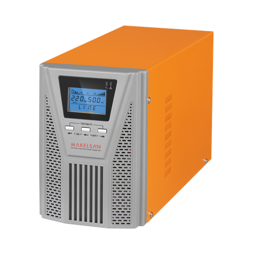 [PP01KVA9] MAKELSAN Powerpack SE 1 KVA Online UPS(2x9A Akü)