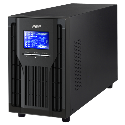 [CHAMP1K] FSP Champ1K 1KVA Online UPS (2x9A Akü)