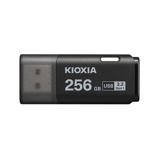[U301-256] KIOXIA U301 256GB USB 3.2 Gen1 TransMemory Flash Disk (Siyah)