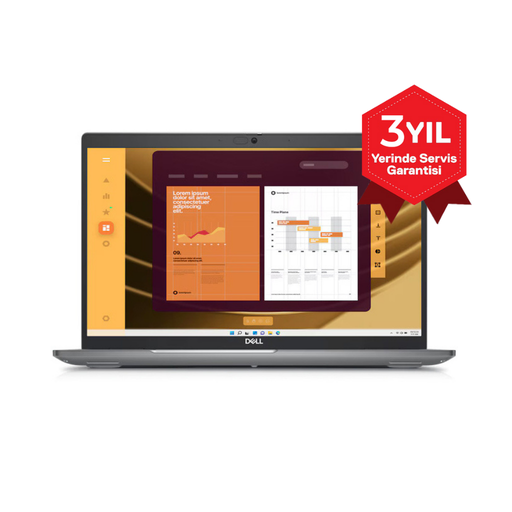 [N021L555015EMEA-VP-UBU] DELL LATITUDE 5550, N021L555015EMEA_VP_UBU, Ultra7 155U, 15,6" FHD, 16Gb Ram, 512Gb SSD, Paylaşımlı Ekran Kartı, Free Dos Notebook (6278643)