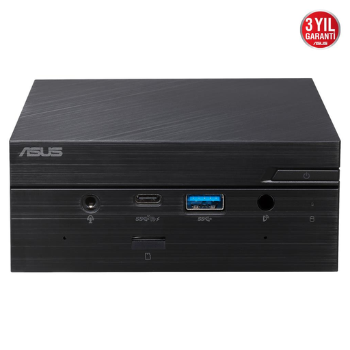 [B5285MD] ASUS Mini PC PN51-S1-B-B5285MD, AMD Ryzen 5 5500U, 8Gb Ram, 256Gb SSD, Paylaşımlı Ekran Kartı, Wi-Fi, Bluetooth, FreeDos, MFF MiniPC