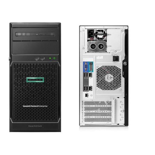 [P44718-421-UPG2] HP P44718-421_UPG2, ML30, GEN10+, Intel Xeon E-2314, 16Gb UDIMM Ram, 2Tb SSD, 350W Power, 4U Kasa TOWER SERVER