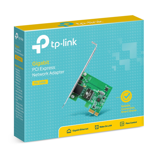 [TG-3468] TP-LINK TG-3468, GigaBit, PCI-Express, Ethernet Kartı