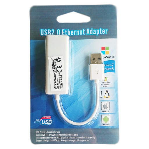 [PG-L10] POWERGATE PG-L10, MegaBit, USB 2.0, Ethernet Kartı
