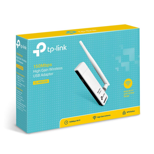 [TL-WN722N] TP-LINK TL-WN722N, 150Mbp, 2.4Ghz, 4dBi Anten, USB2.0, WIRELESS ETHERNET