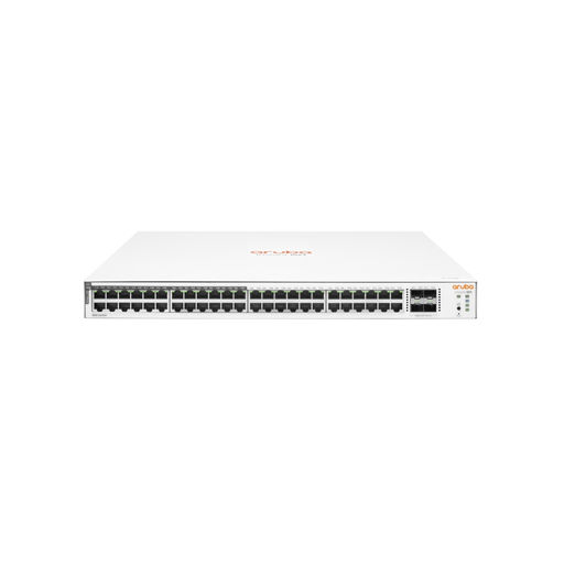[JL815A] HP Aruba Instant On, JL815A, 1830-48G, 48Port, GigaBit, 24 Port PoE 370W, 4 Port Gigabit SFP, Yönetilebilir, Rack Mount Switch