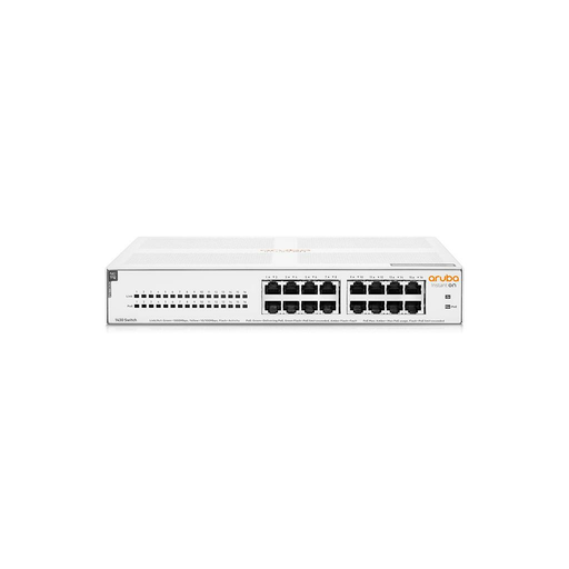 [R8R48A] HP Aruba Instant On R8R48A 1430-16G, 16Port, GigaBit, 16 Port Poe, Yönetilemez, Masaüstü Switch