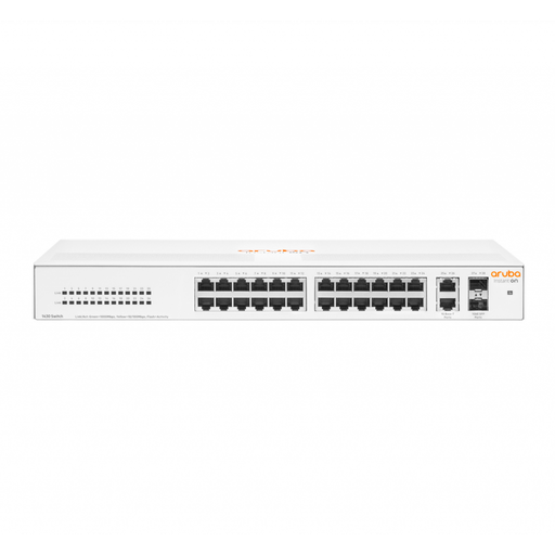 [R8R50A] HP Aruba Instant On, R8R50A, 1430-24G, 24Port, GigaBit, 2 Port GigaBit SFP, Yönetilemez,Masaüstü Switch
