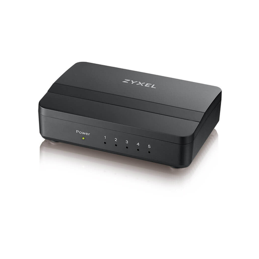 [GS-105S] ZyXEL GS-105S V2, 5 Port, GigaBit, Yönetilemez, Masaüstü Switch