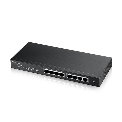 [GS1915-8] ZyXEL GS1915-8, 8 Port, GigaBit, Yönetilebilir, Masaüstü Akıllı Switch