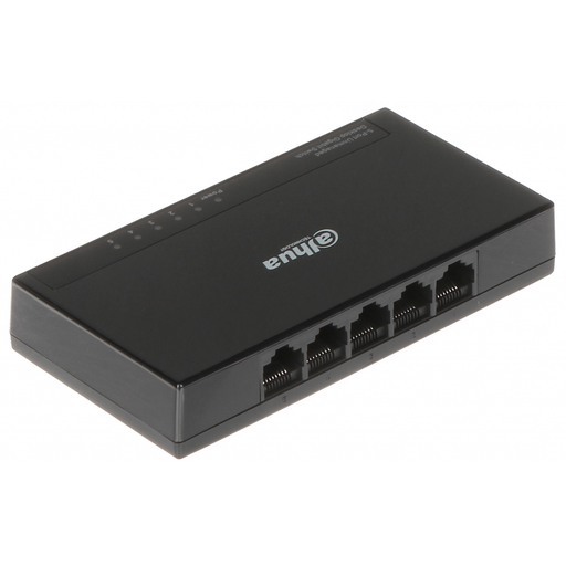 [PFS3005-5GT-L] DAHUA PFS3005-5GT-L, 5 Port, Gigabit, Yönetilemez, Masaüstü Switch