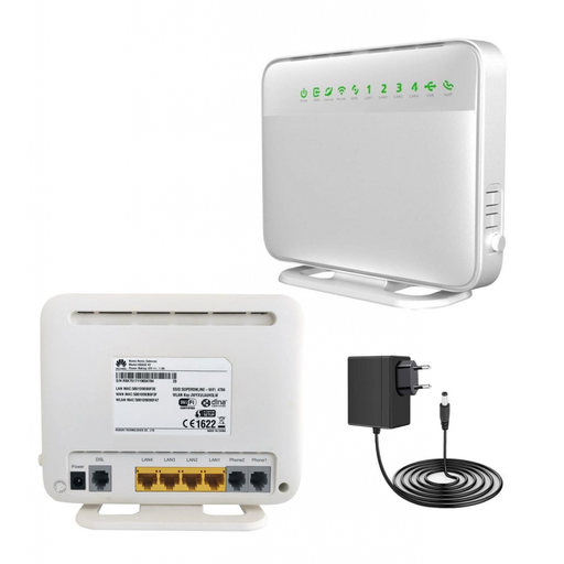[HG658-V2] HUAWEI HG658 V2, 4 Port, 2.4Ghz Wifi, 300Mbps, Dahili Anten, VDSL2 MODEM