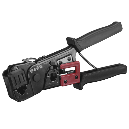 [SL-376E] S-LINK SL-376E, RJ45/RJ11 ikili Pense, Yüksek Kalite, Kablo Ucu Konnektör Sıkma Pensesi