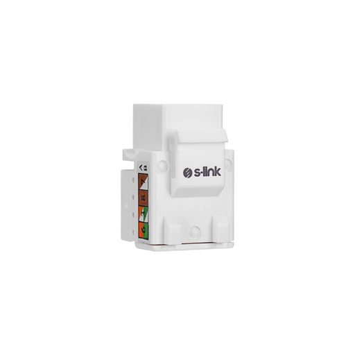 [SL-KS60] S-LINK SL-KS60, UTP, CAT6, Keystone Jack3U, 90 Derece