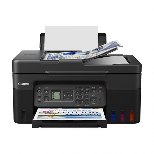 [CANON-PIXMA-G4470] CANON PIXMA G4470, Renkli, Mürekkep Mega Tanklı, Yazıcı, Tarayıcı, Fotokopi, Fax, Wifi, Bulut, ADF, ORİJİNAL MÜREKKEP